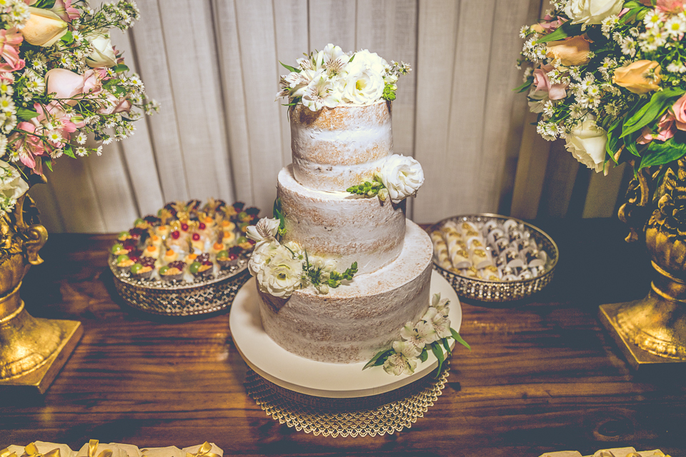 Bolo do casamento.
