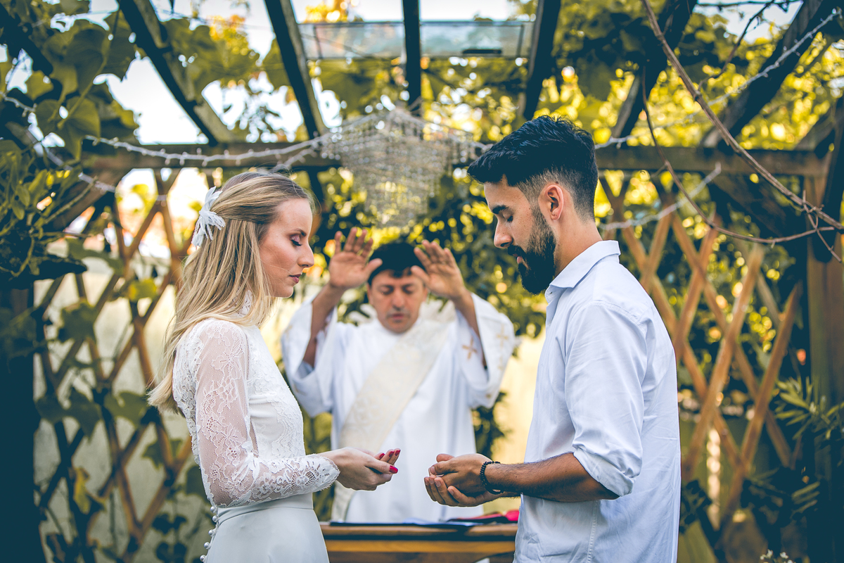 benção do diácono nas alianças