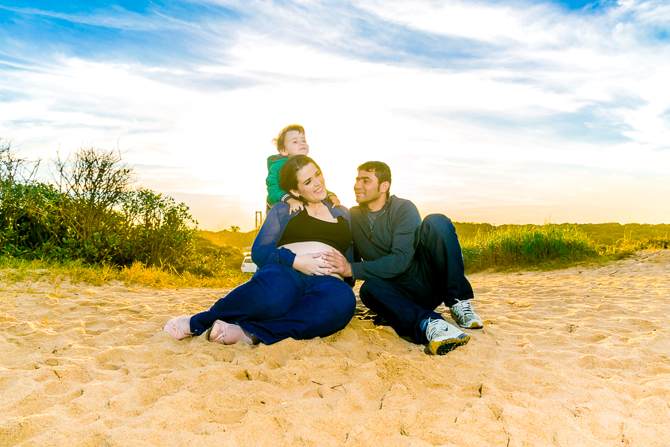 família unida, permanece unida. Arialdo, Elaine, Davi e Miguel