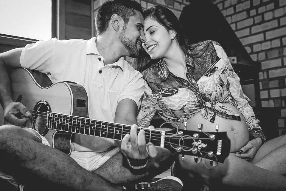 Fotos gestante - Ensaio Externo Thayze e Ramonn - Amor entre o casal