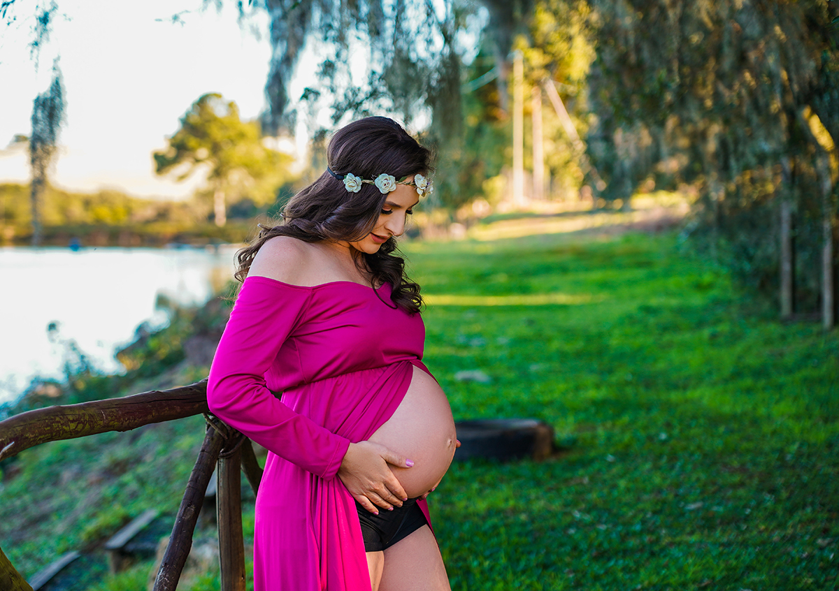 Sessão Externa Gestante Cleonice Campos Novos SC