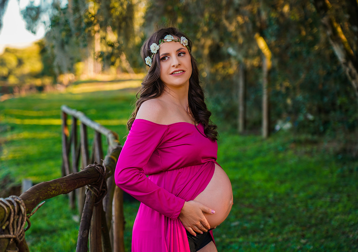 Sessão Externa Gestante Cleonice Campos Novos SC