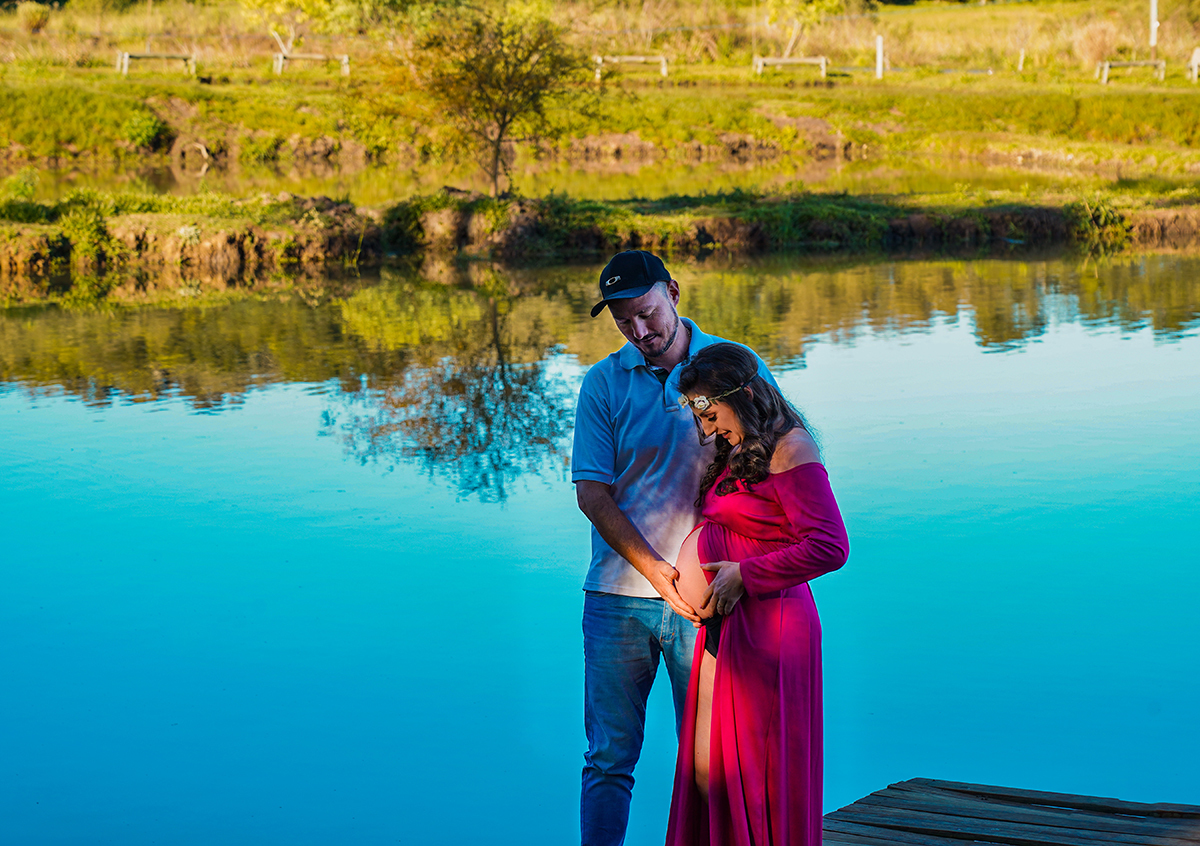 Sessão Externa Gestante Cleonice Campos Novos SC