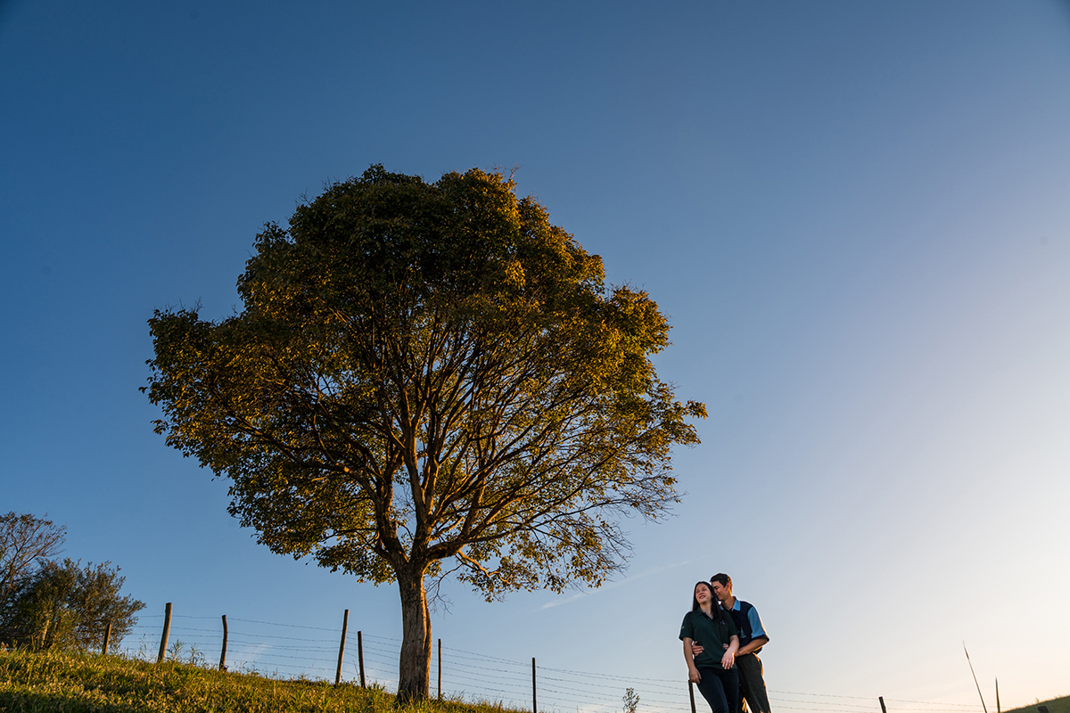 Pré Wedding por do sol- Maiara e Paulo Henrique Brunopolis SC