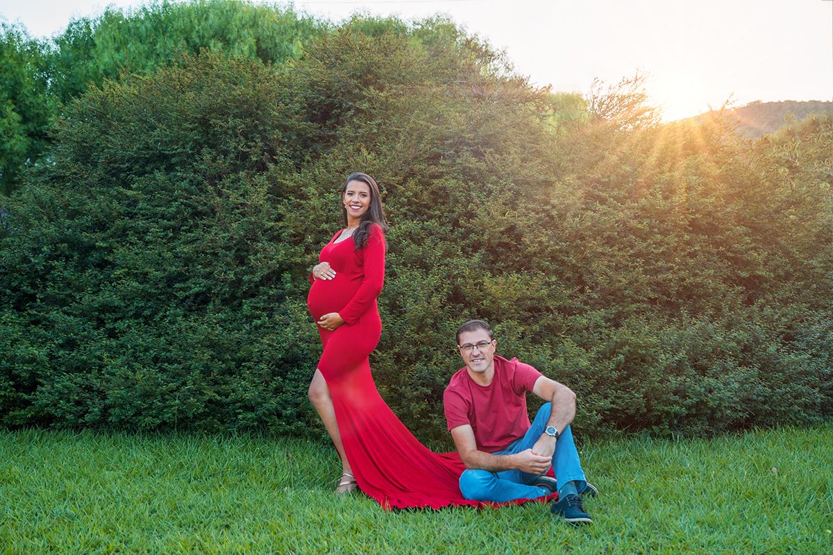 Gestante Ires Rosa fotos externas - Abdon Batista /SC