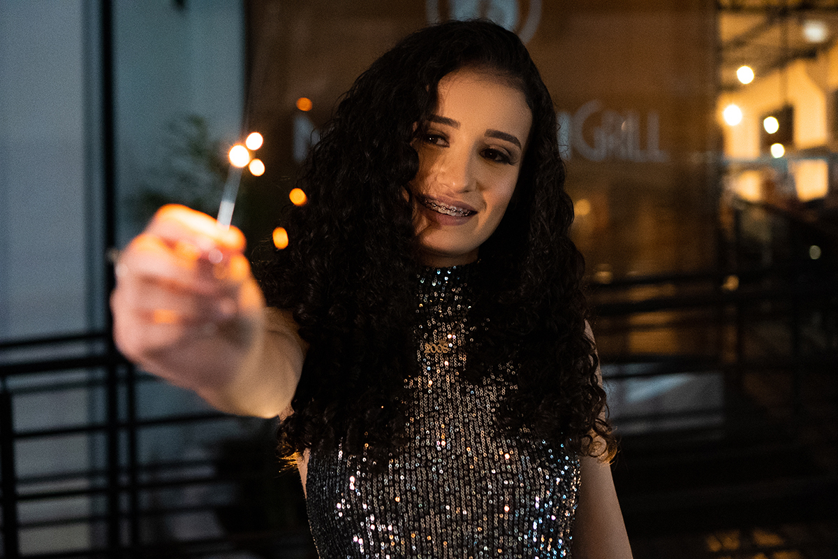 sessão urbana a noite 15 anos Larissa Campos Novos -SC