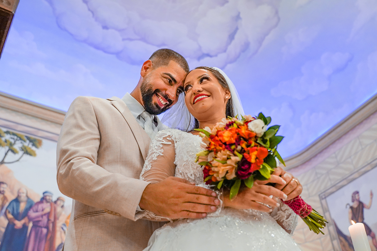 Foto  cerimonia - Casamnto Camila e Lucas - Campos Novos SC