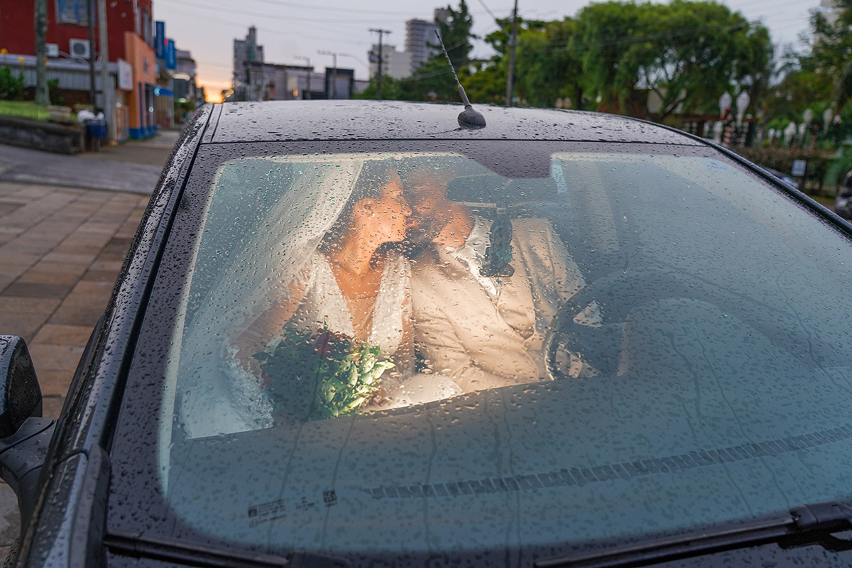 Foto criativa -Wedding Camila e lucas Campos Novos SC