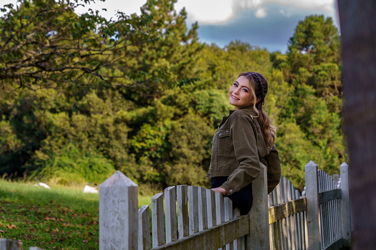 Sessão de 15 anos foto com composição Juana Brunopolis -SC