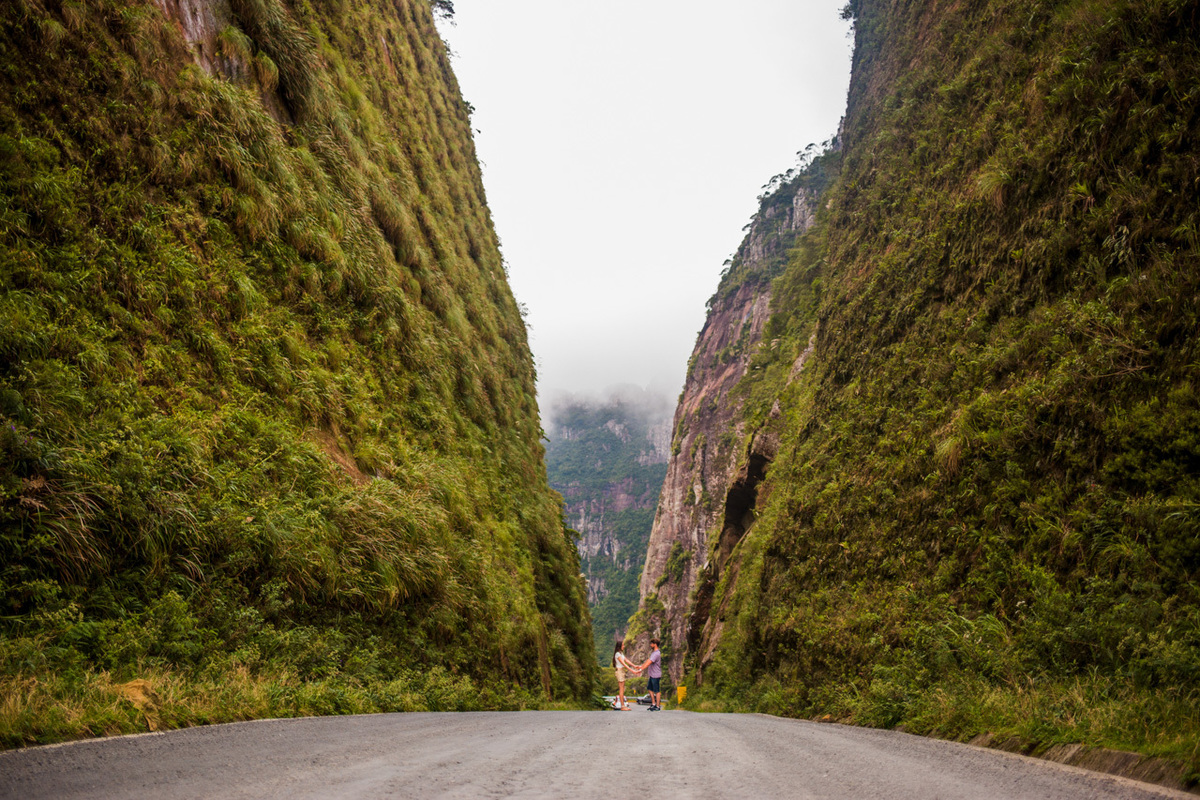 Pré Wedding Aline e Henrique Serra do corvo branco Urubici SC
