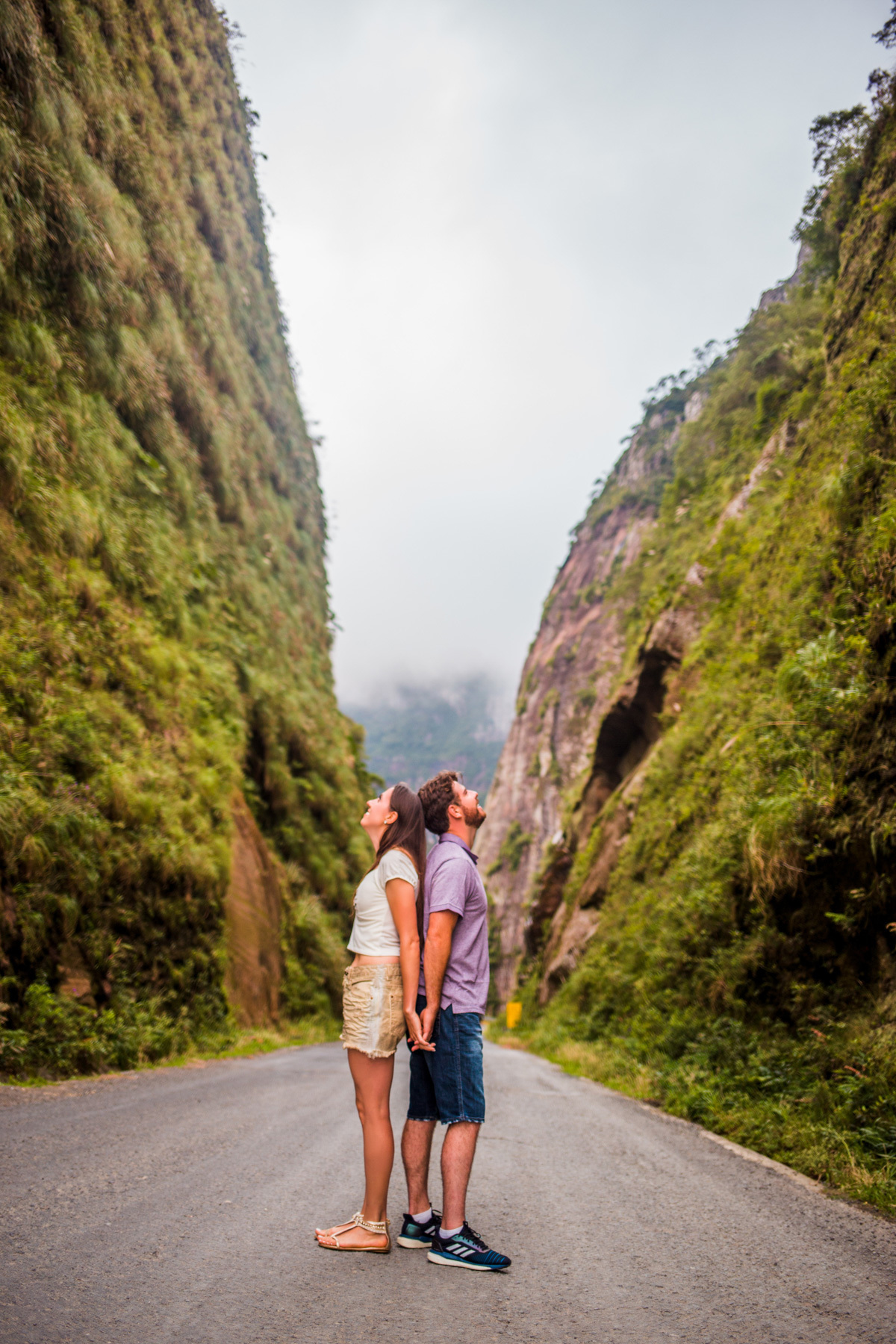 Pré Wedding Aline e Henrique Serra do corvo branco Urubici SC