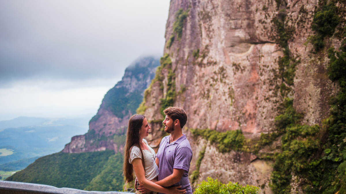 Pré Wedding Aline e Henrique Serra do corvo branco Urubici SC