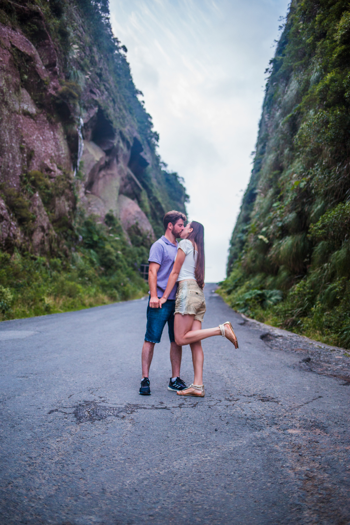 Pré Wedding Aline e Henrique Serra do corvo branco Urubici SC