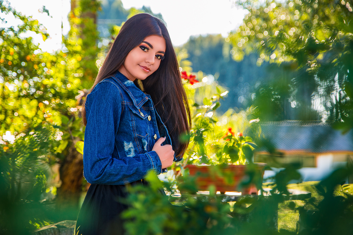 Sessão externa 15 anos Kauani 