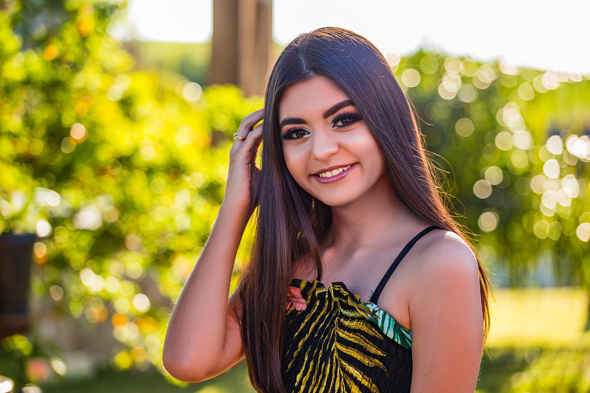 Sessão externa 15 anos Kauani 