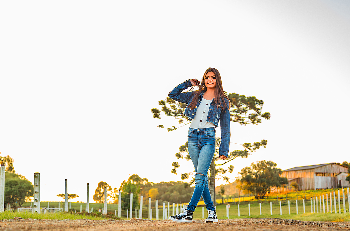 Sessão externa 15 anos Kauani 