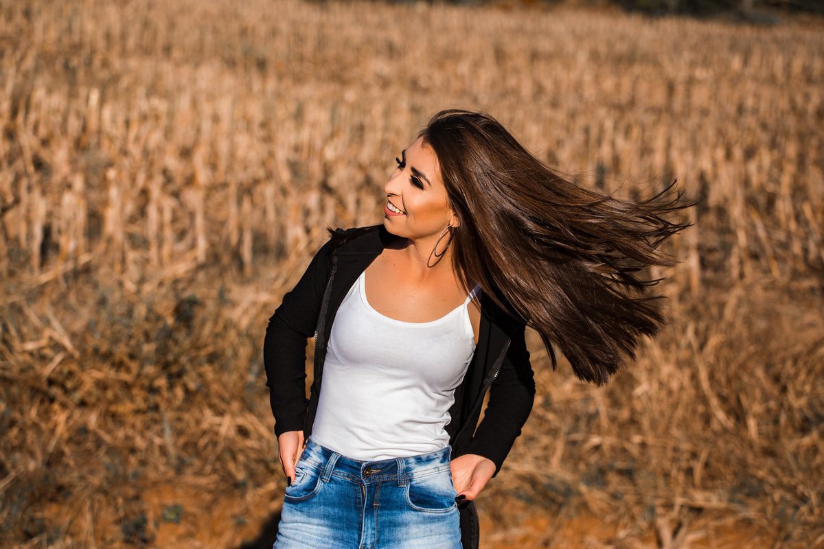 Fotos externas na estrada de terra