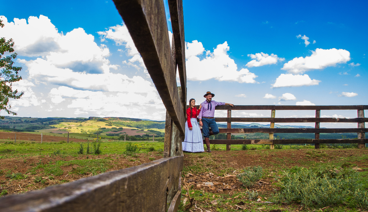 Pré Wedding Fazenda Marcéli e Maycon Campos Novos SC 