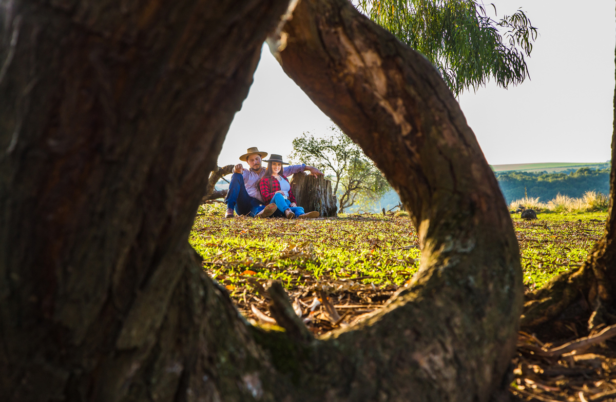 Pré Wedding Fazenda Marcéli e Maycon Campos Novos SC
