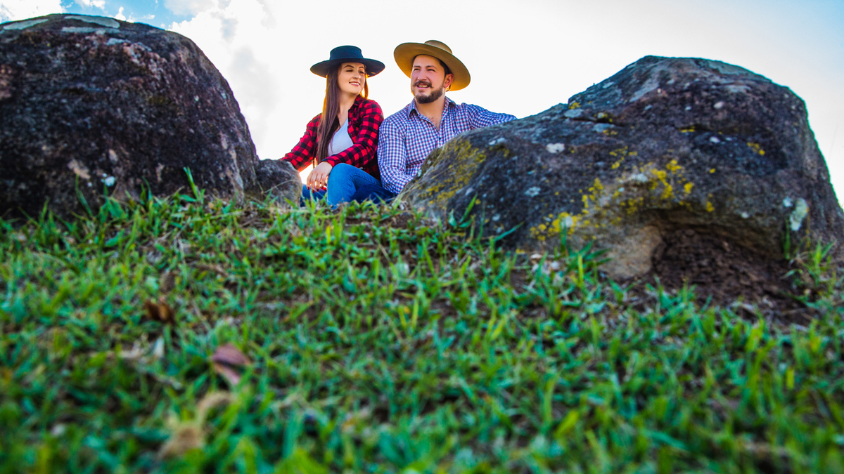 Pré Wedding Fazenda Marcéli e Maycon Campos Novos SC