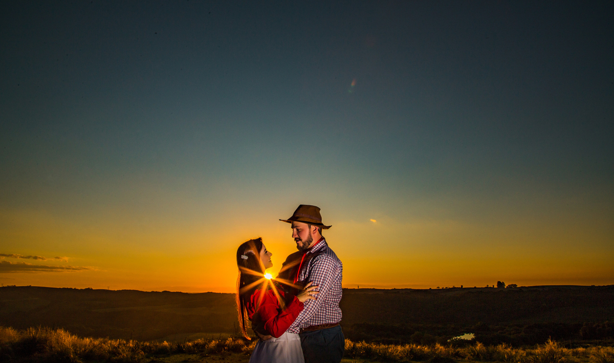 Pré Wedding Fazenda Marcéli e Maycon Campos Novos SC
