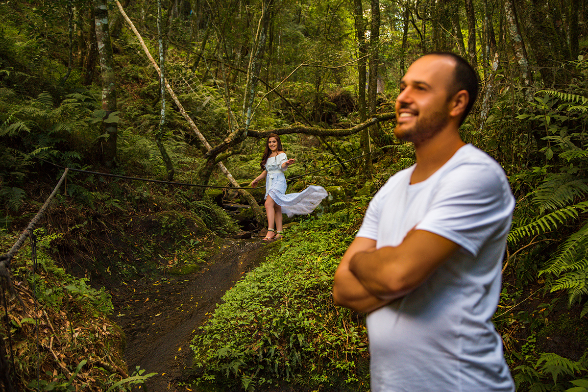 Sessão pré casamento no campo Joaçaba SC