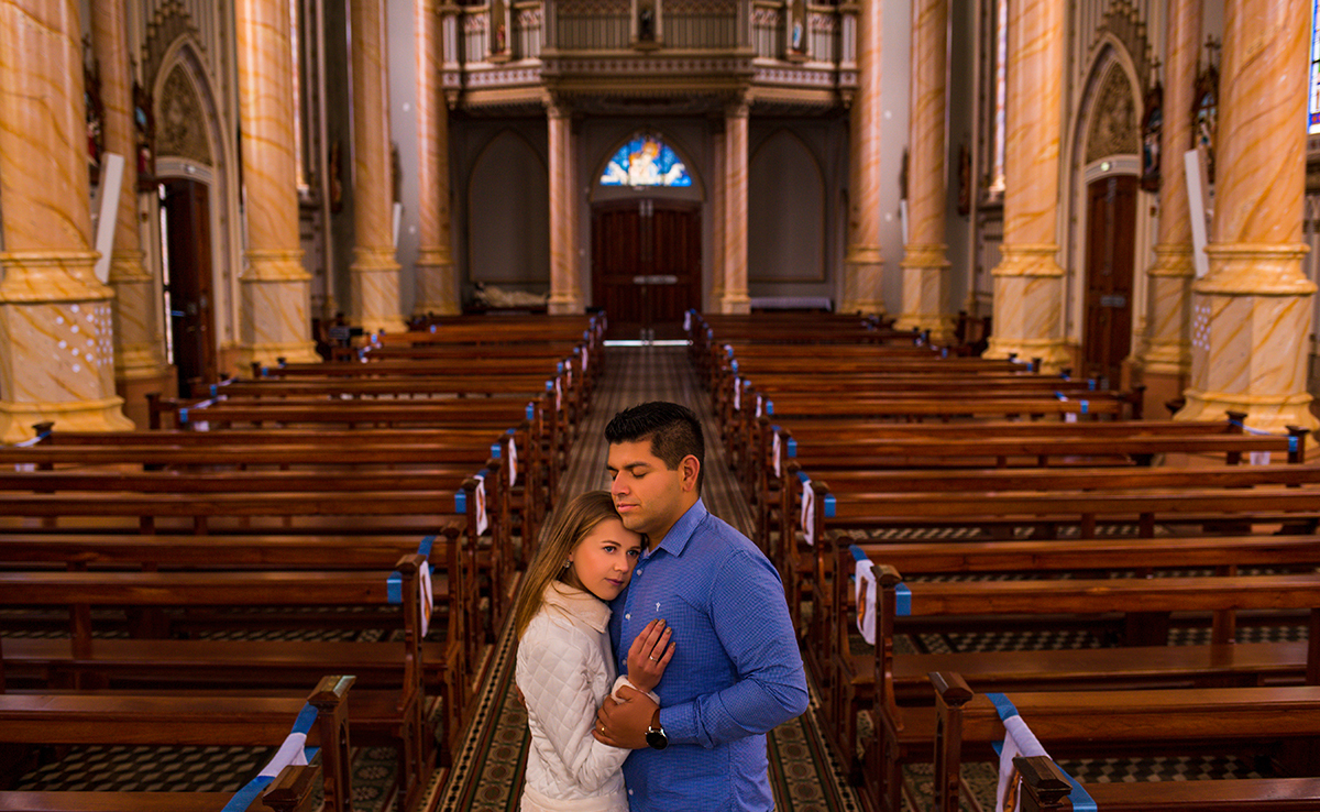 Sessão pré casamento Cleide e Julio Igreja Vacaria RS