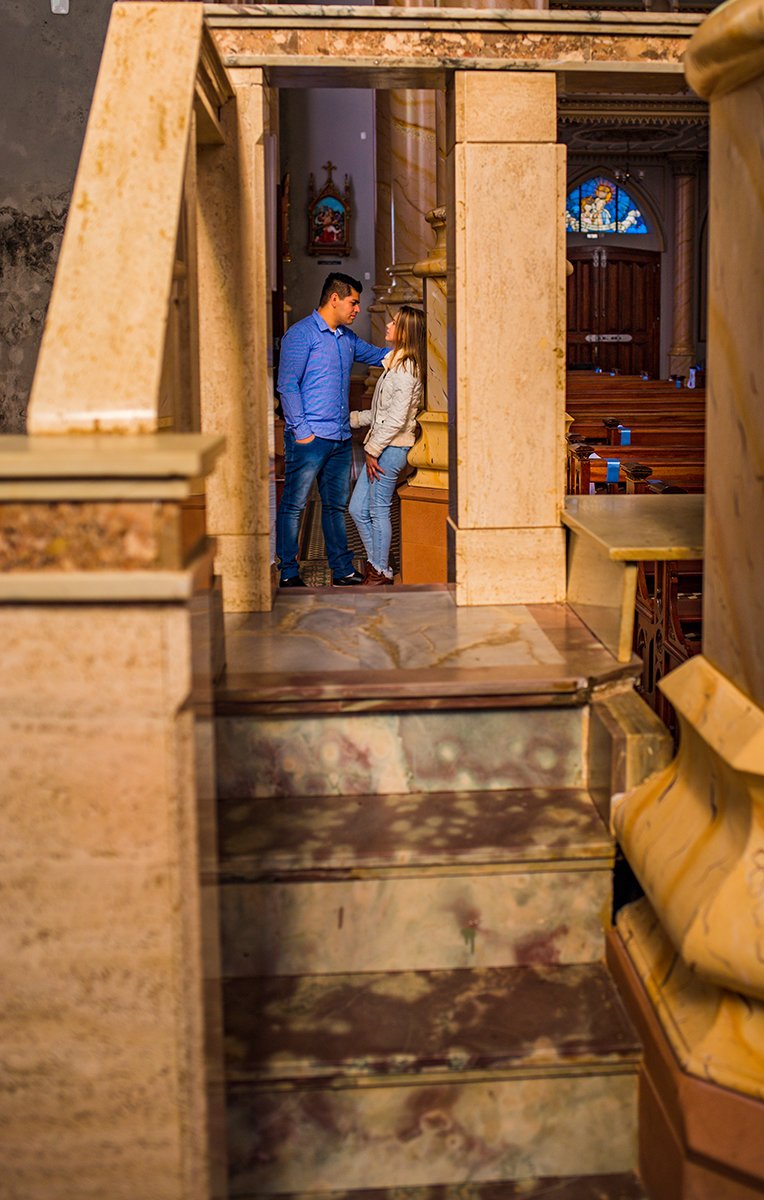 Sessão pré casamento Cleide e Julio Igreja Vacaria RS