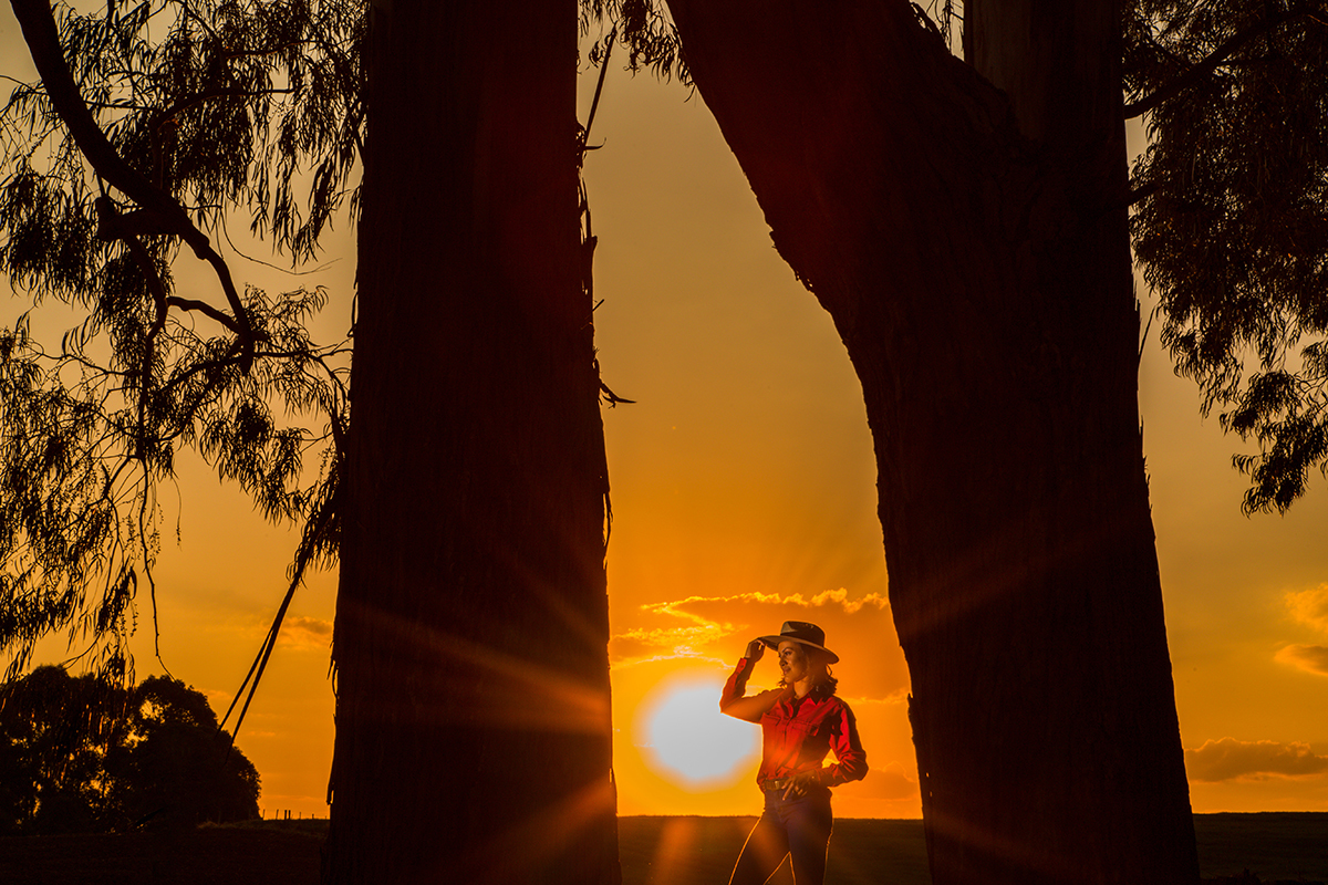 Sessão Maria por do sol Campos Novos SC