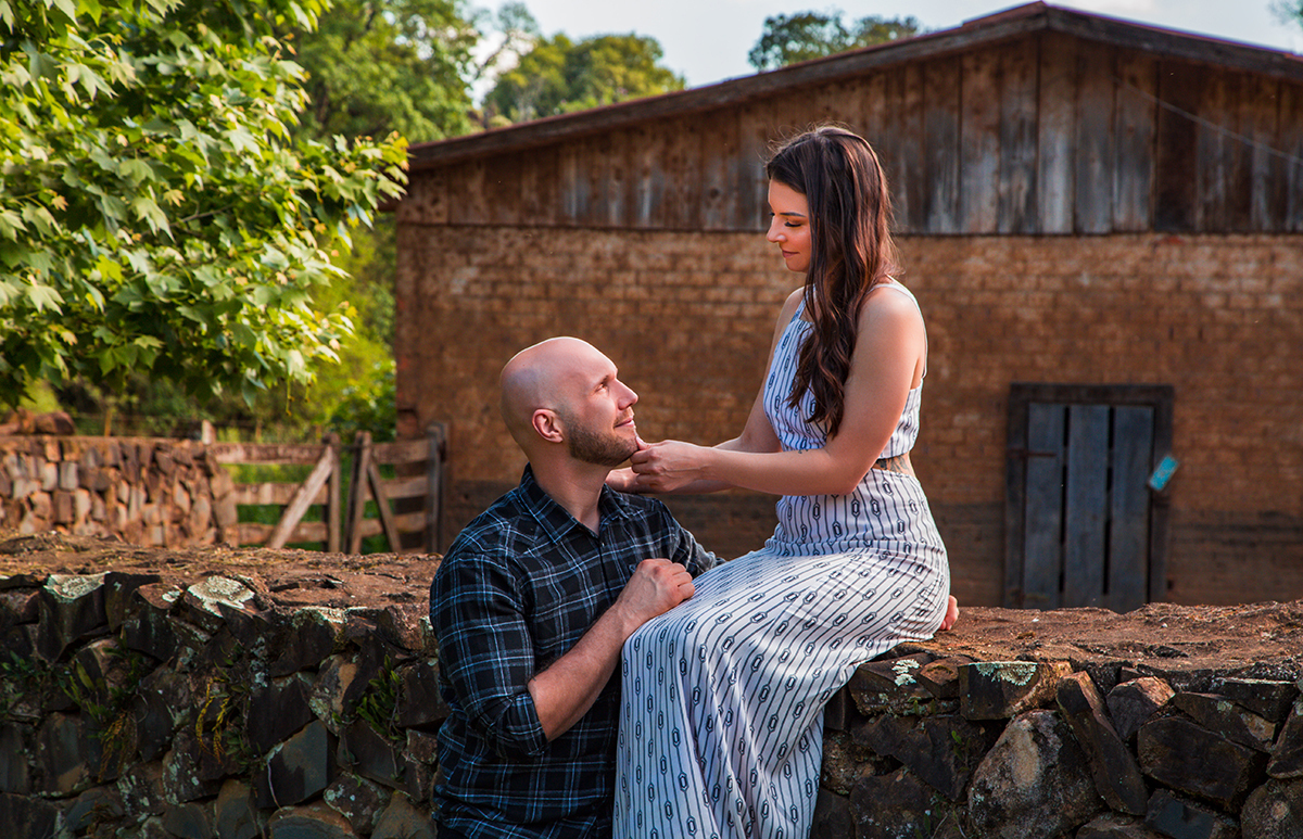 ensaio pré casamento Sol e João Capinzal SC