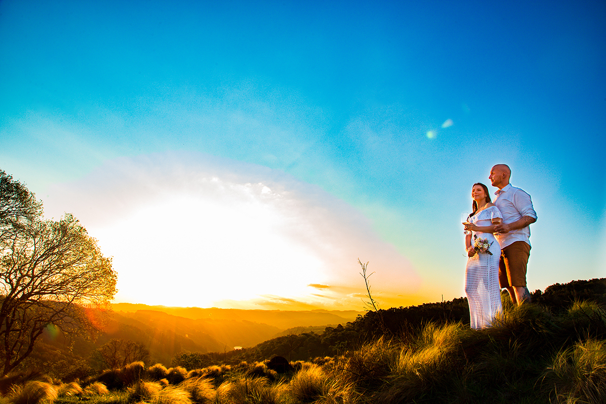 Pré wedding por do sol João e Sol Capinzal SC
