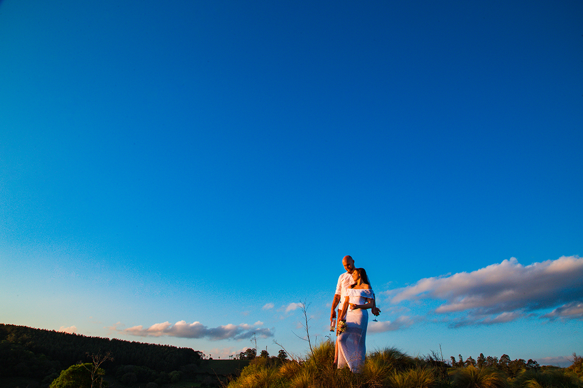 ensaio no campo João e Sol Capinzal SC