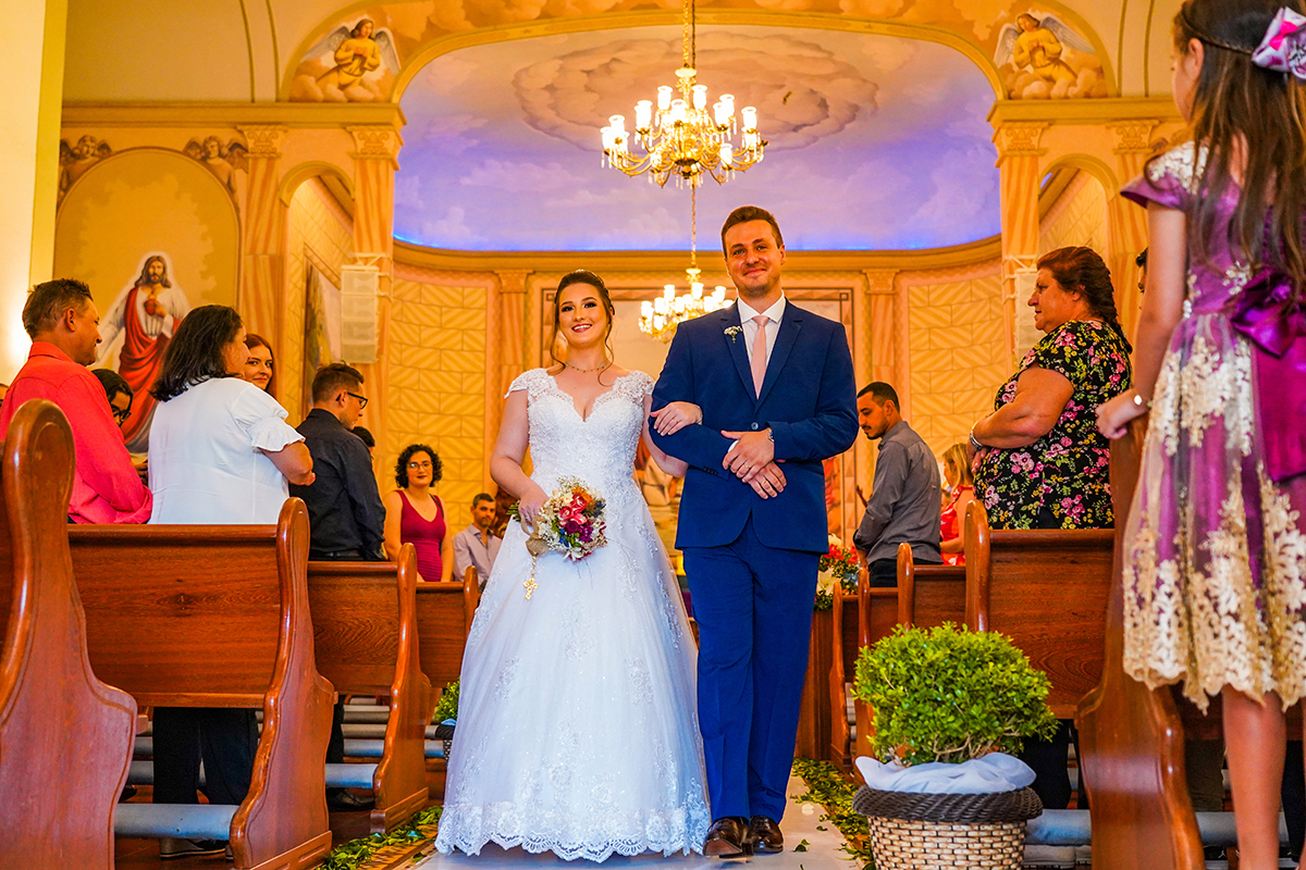 Casamento Rafaela e Angelo Campos Novos SC