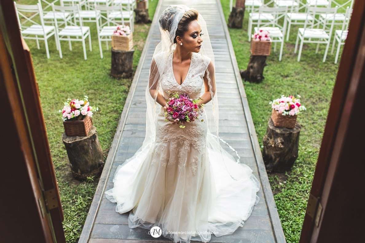 vestido de noiva lindo