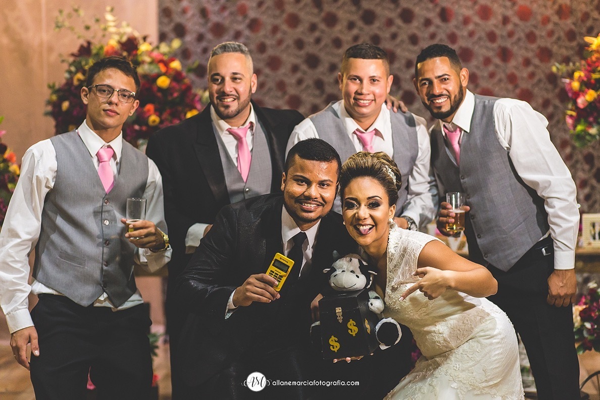 gravata em casamento