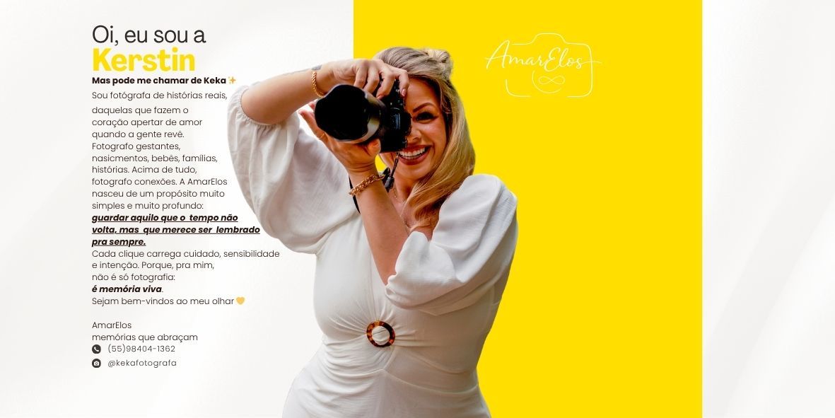 Sobre Fotógrafa especializada em Gestantes, Newborn e Família | Santa Rosa | RS | Keka Neitzke