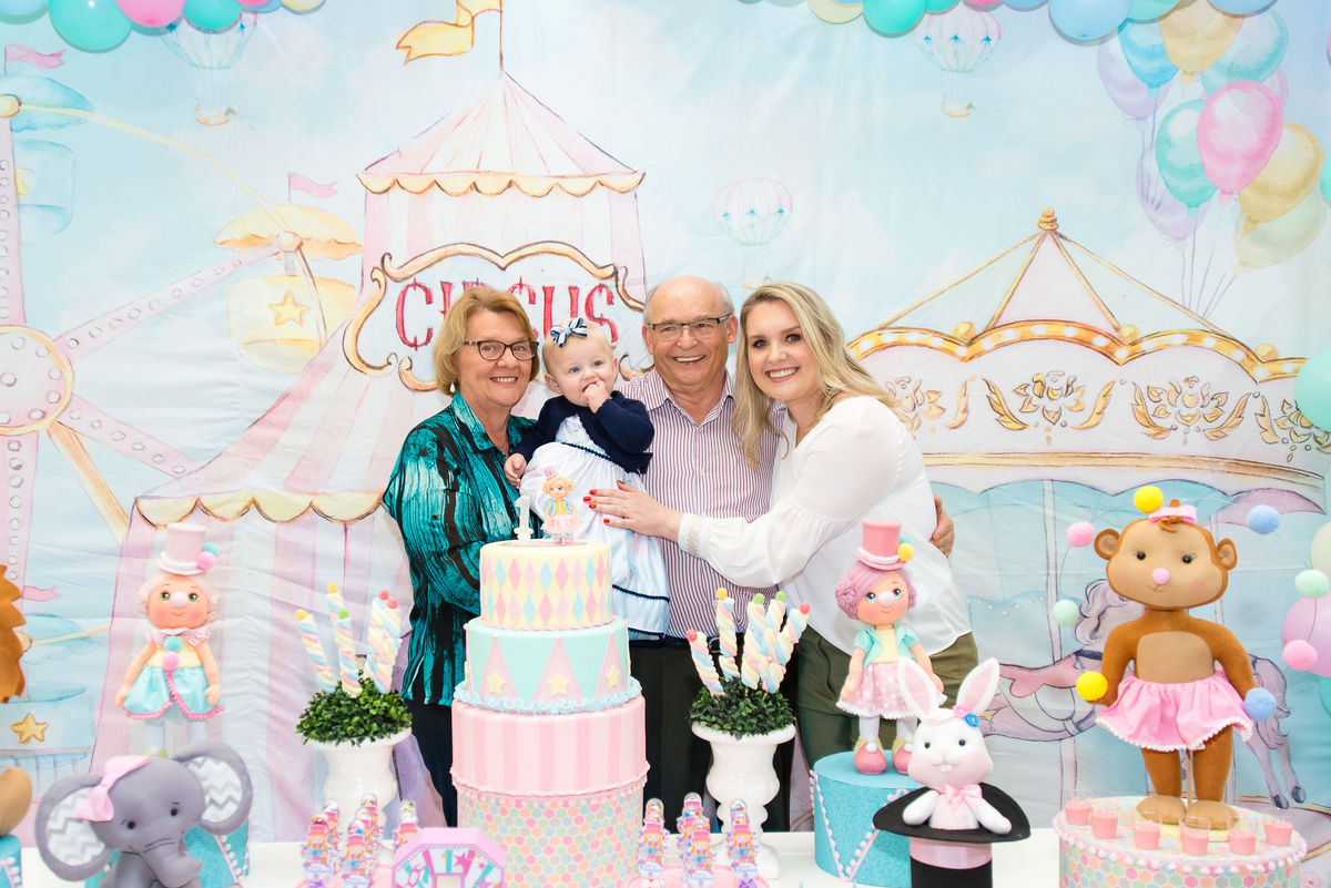 Avós maternos da aniversariante