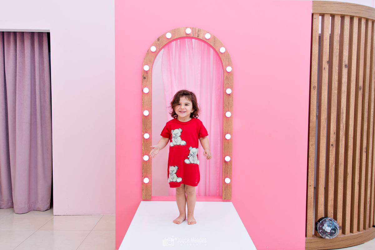 Aniversariante desfilando