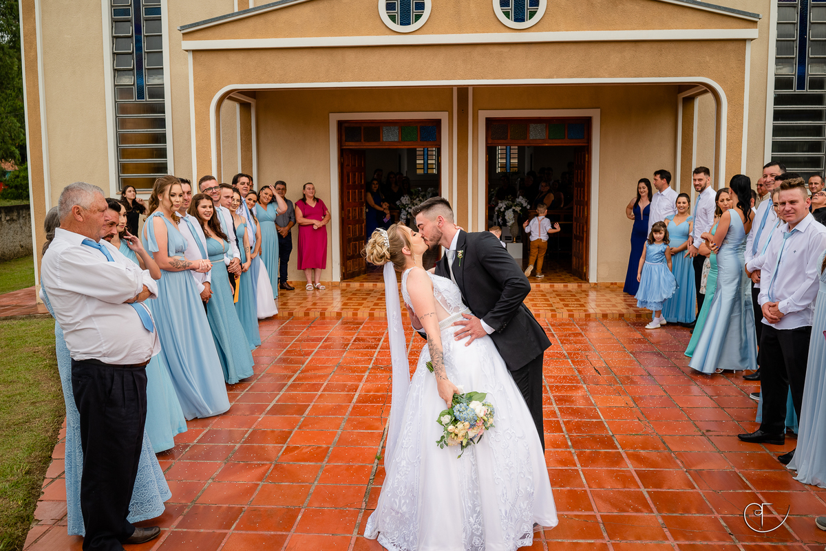Casamento Prudentópolis saida dos Noivos