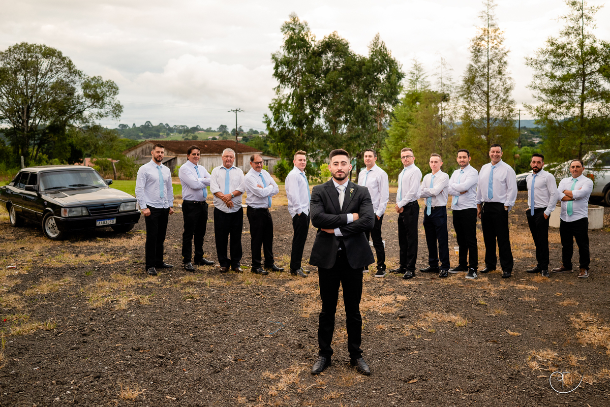 Casamento Prudentópolis saida dos Noivos opala
