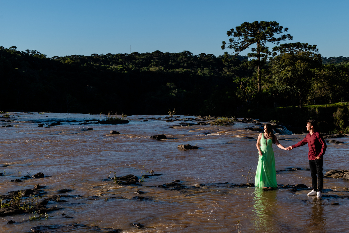 pré wedding Prudentopolis cachoeira