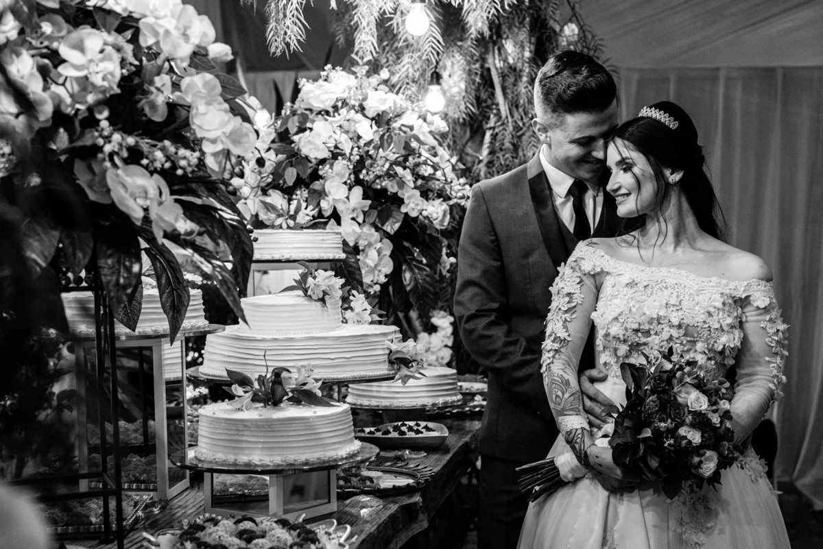 festa de casamento mesa do bolo