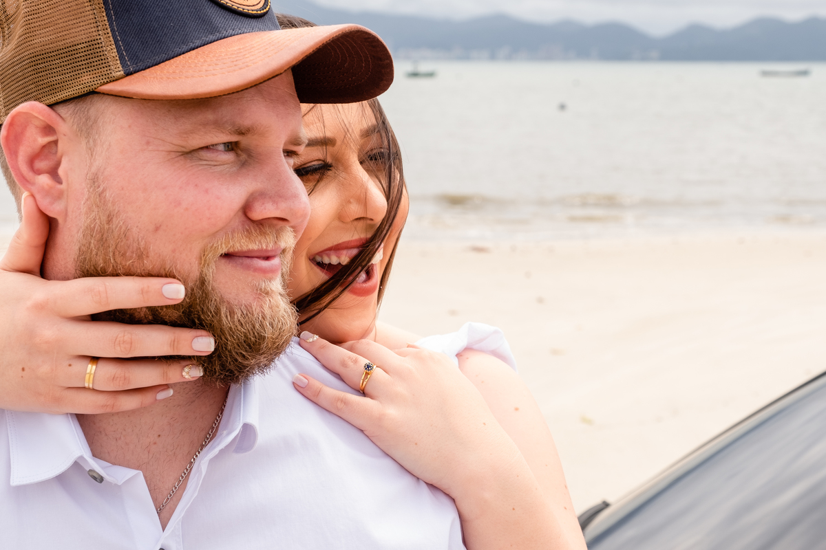 ensaio na praia Porto belo pré casamento