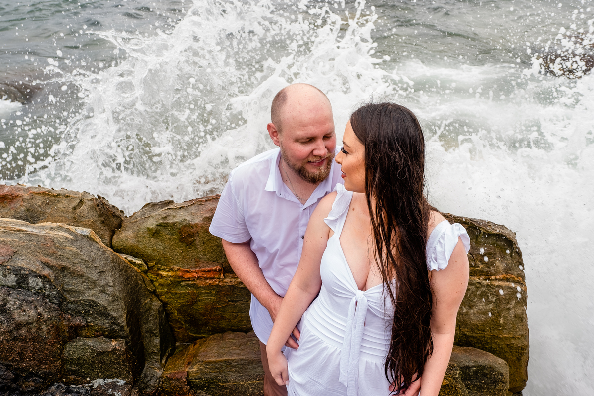 ensaio na praia Porto belo pré casamento