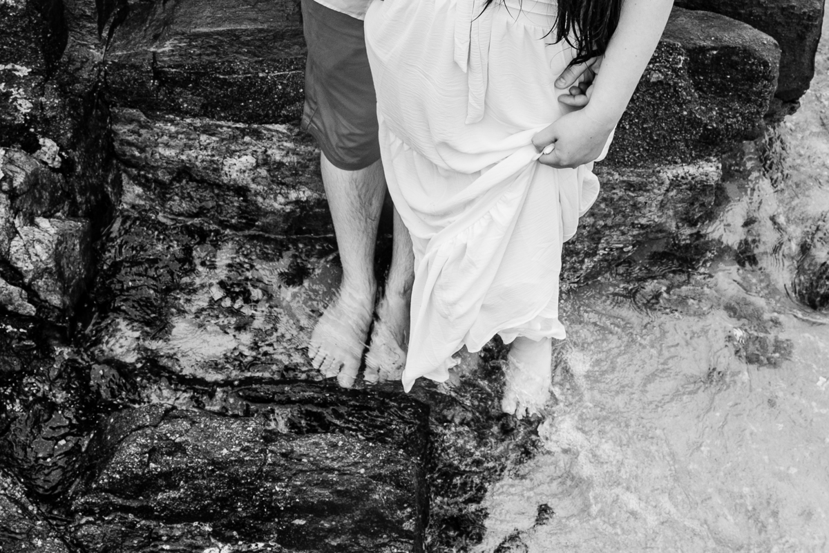 ensaio na praia Porto belo pré casamento