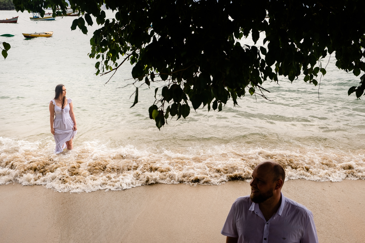 ensaio na praia Porto belo pré casamento