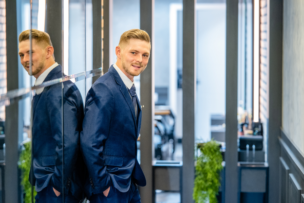 preparativos da noivo