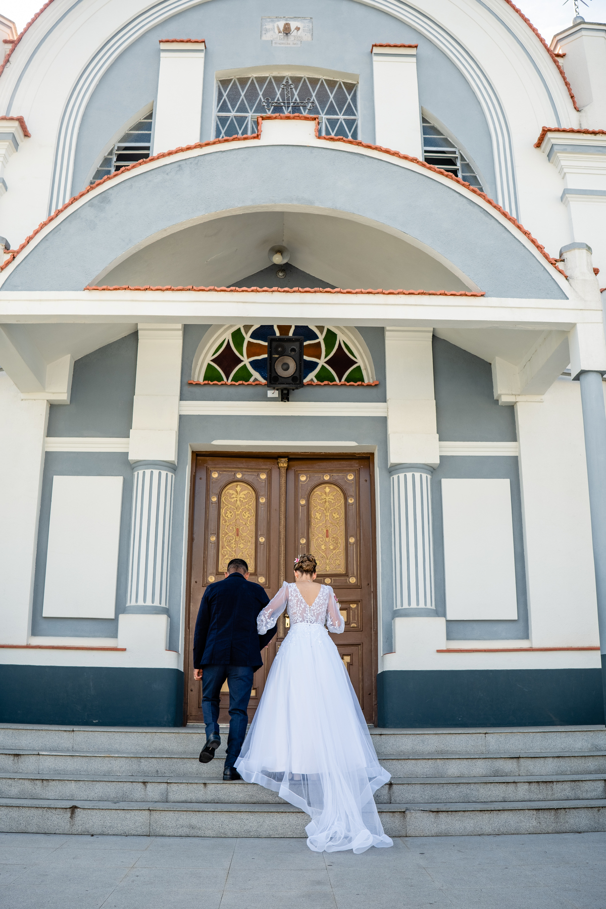casamento ucraniano entrada da noiva