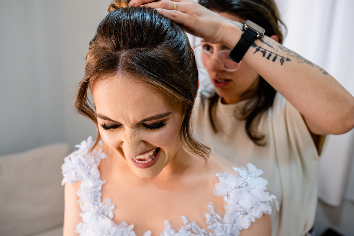 Casamento Prudentopolis  preparativos da Noiva