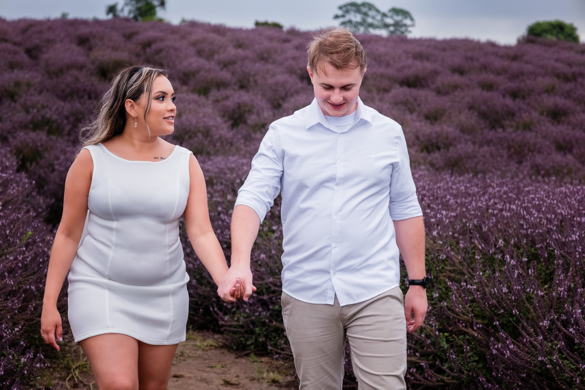 Lavandario Vale dos Sonhos ensaio casal